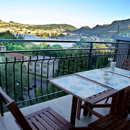 The Blue - Lake / City View Modern Apt Near Villa Olmo Комо Екстер'єр фото